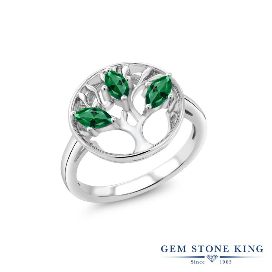 指輪 レディース リング グリーン ジルコニア Cz クリスマスプレゼント 妻 彼女 ブランド Viv 01 Mq Sz Gr Ss Gem Stone King 通販 Yahoo ショッピング
