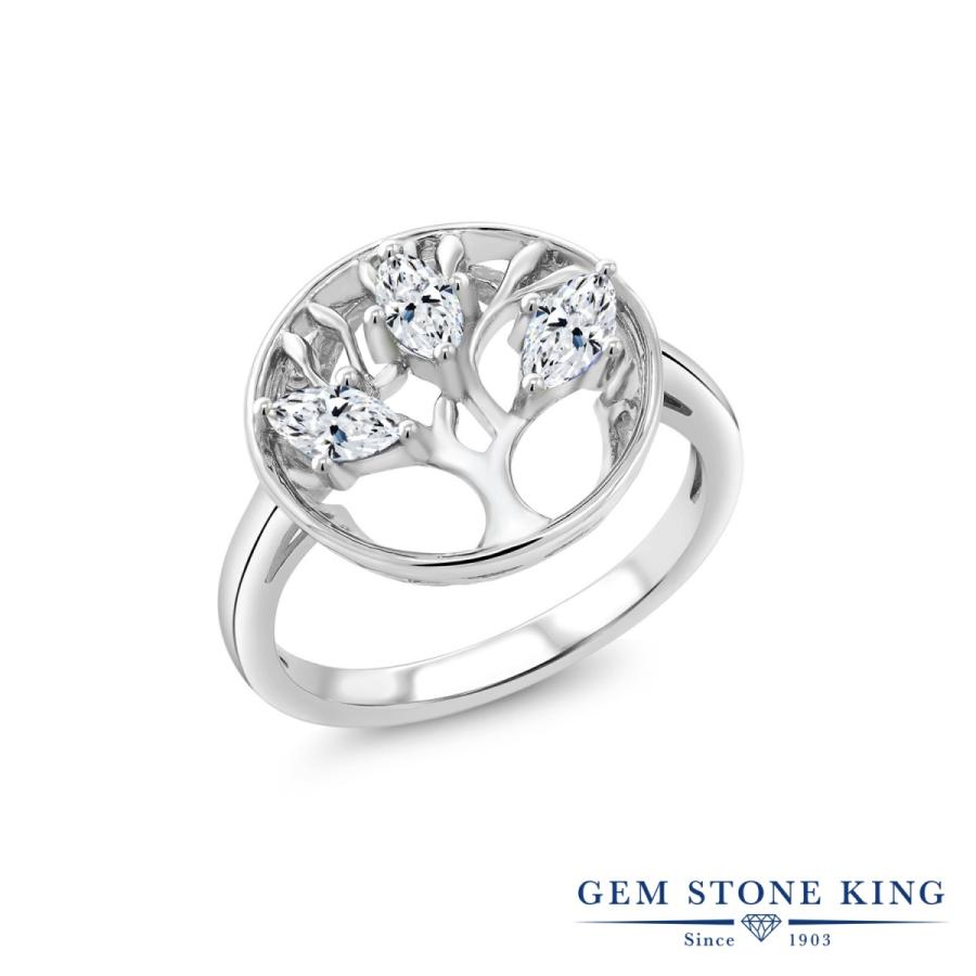 ホワイト ジルコニア リング レディース 指輪 CZ プレゼント 女性 ブランド