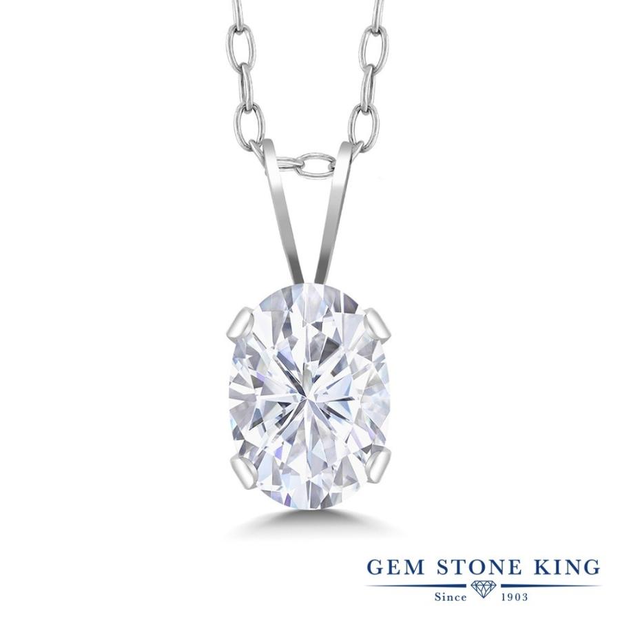 モアサナイト ネックレス レディース Forever Brilliant プレゼント 女性 ブランド