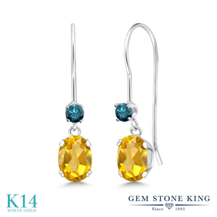 超激安 天然 シトリン ピアス レディース 14金 ホワイトゴールド ぶら下がり 揺れる 天然石 11月 誕生石 金属アレルギー対応 Wrc 0212 Ov Ci Y Di Bl Wg14k Gem Stone King 通販 Yahoo ショッピング 期間限定特価 Kslcity Com My