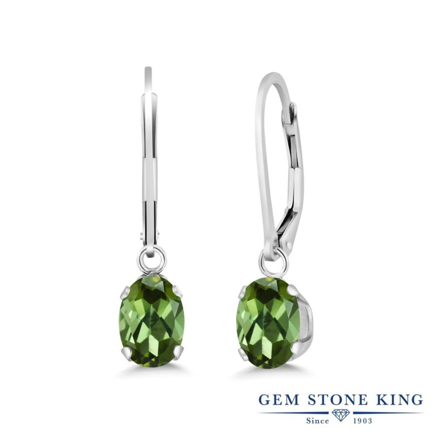 天然 グリーントルマリン ピアス レディース 天然石 10月 誕生石 お守り 誕生日プレゼント 女性 アレルギー対応 ブランド