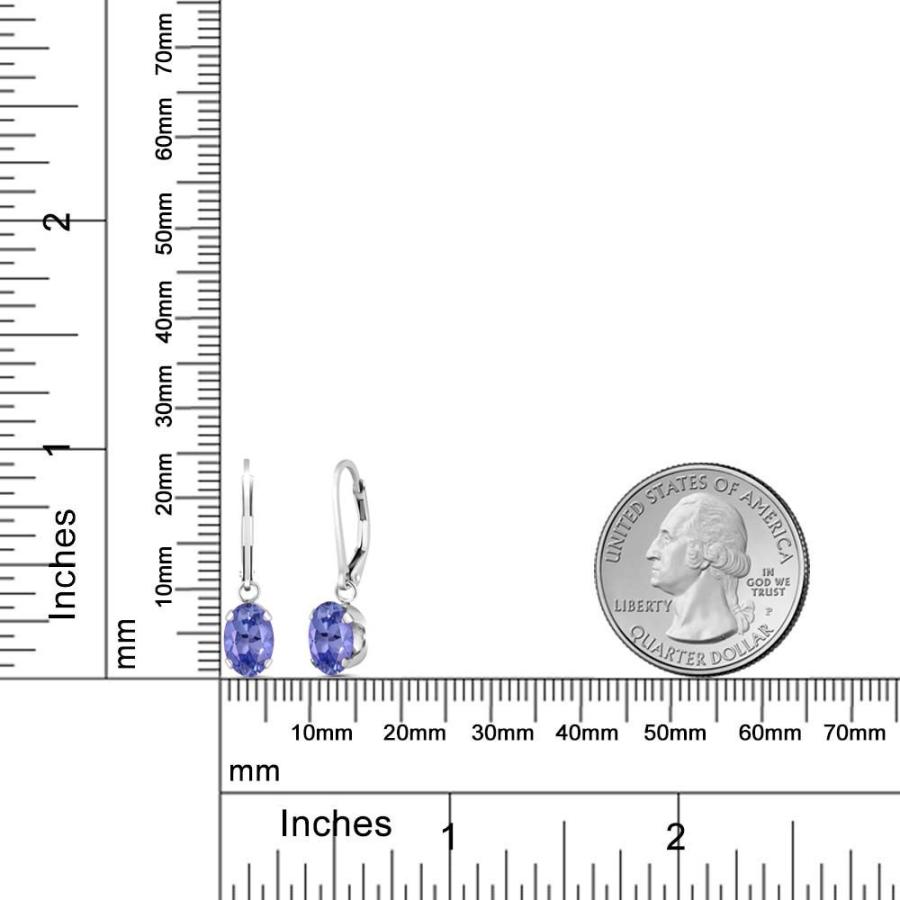 天然 タンザナイト ピアス レディース 天然石 12月 誕生石 ブランド 
