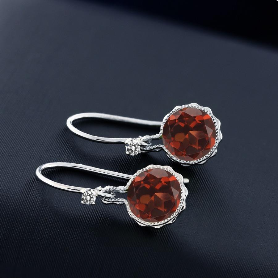 Sale 公式 天然 ガーネット ピアス レディース 大粒 ぶら下がり 揺れる 天然石 1月 誕生石 金属アレルギー対応 クーポン発行 Kpiss Fm