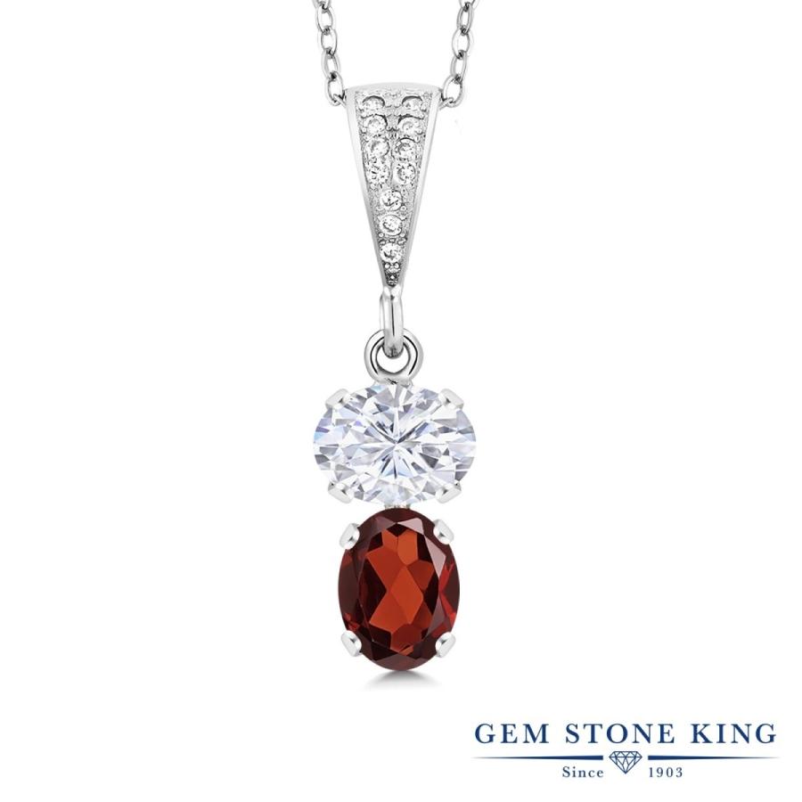 モアサナイト ネックレス レディース Forever Brilliant プレゼント 女性 ブランド