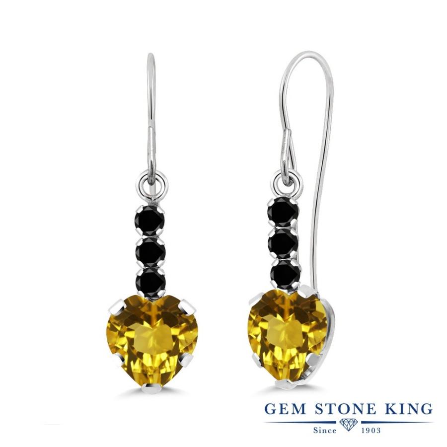 天然 シトリン ピアス レディース 天然石 11月 誕生石 お守り 誕生日プレゼント 女性 アレルギー対応 ブランド 揺れる