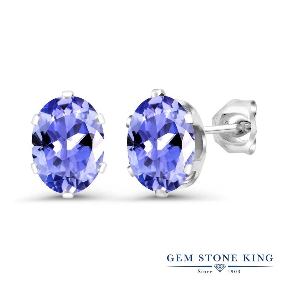 天然 タンザナイト ピアス レディース 天然石 12月 誕生石 ブランド