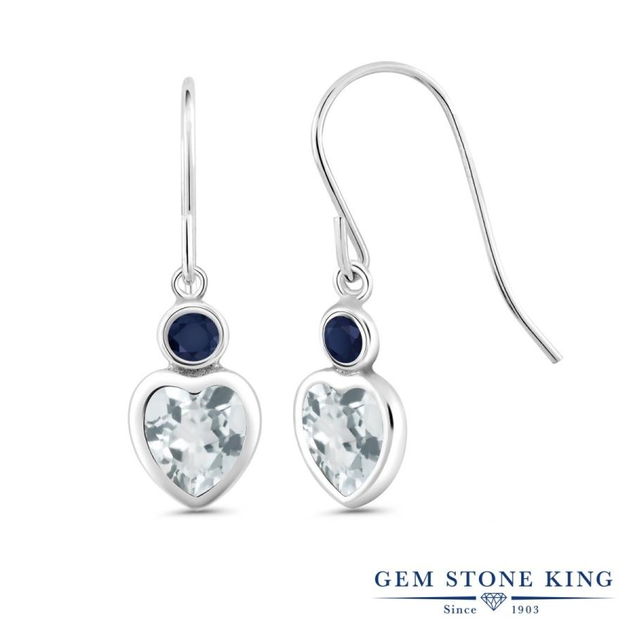 天然 アクアマリン ピアス レディース 天然石 3月 誕生石 お守り 誕生日プレゼント 女性 アレルギー対応 ブランド 揺れる