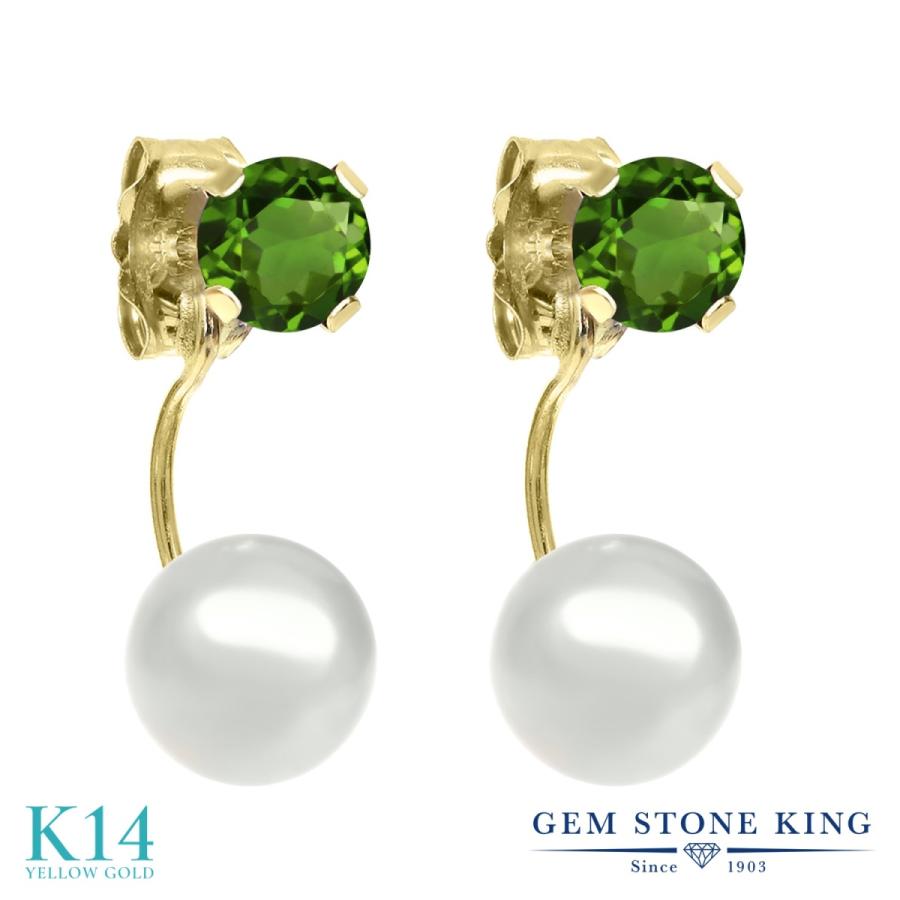 パール ピアス レディース 14金 イエローゴールド 真珠 天然石 6月 誕生石 お守り 誕生日プレゼント 女性 アレルギー対応 ブランド