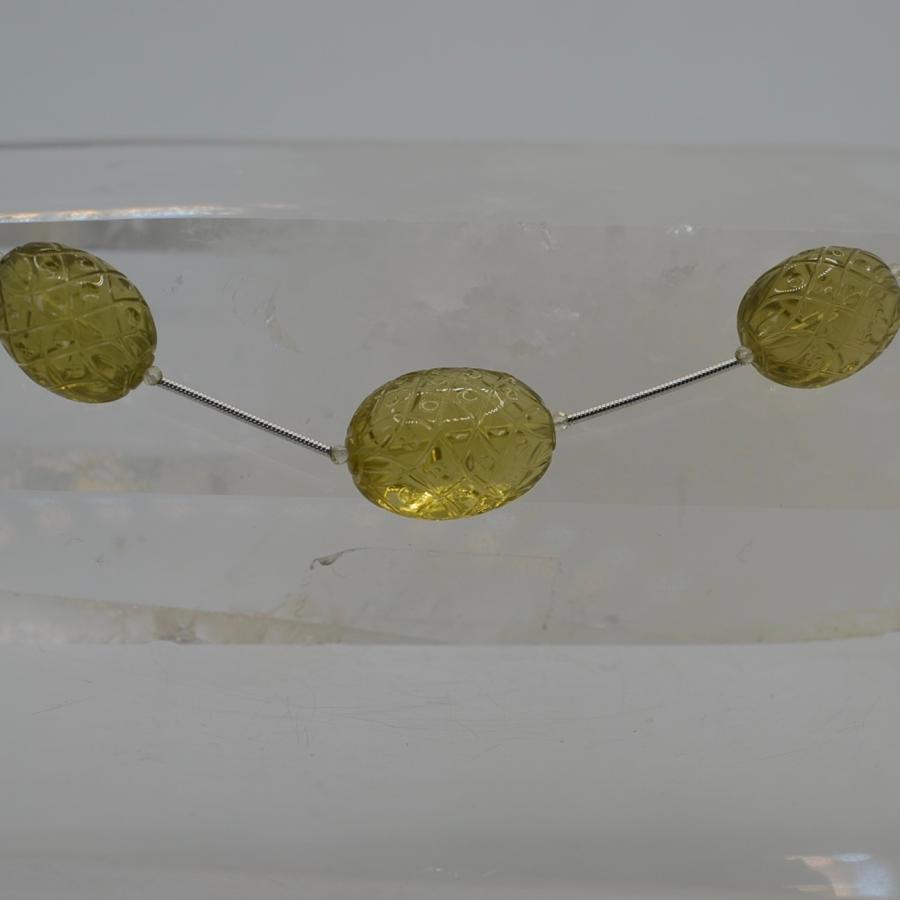 レモンクォーツ パイナップルカット 90ct : ジェムストーン甲府 