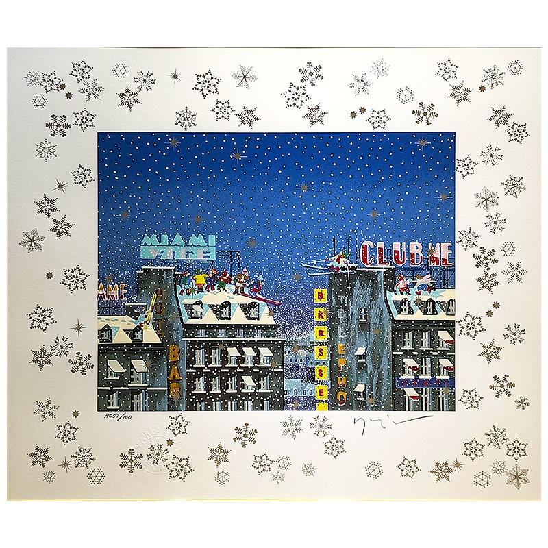 美品 ヒロ・ヤマガタ「マイアミバイスSP」シルクスクリーン サイン入 保証書有 美品 ヒロ・ヤマガタ「マイアミバイスSP」シルクスクリーン