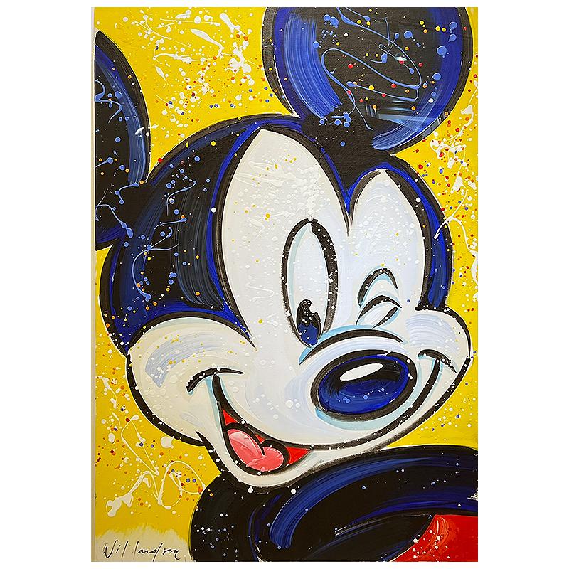 ディズニー公認デビッドウィラードソン直筆サイン入り／【ハッピー