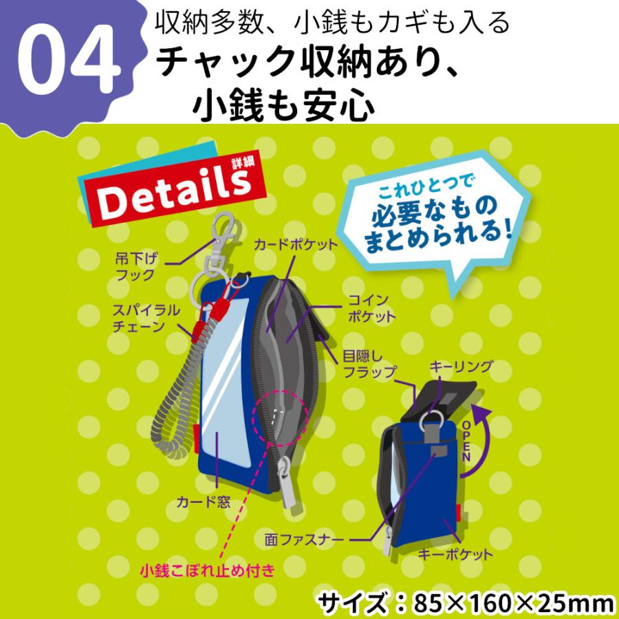 子供用パスケース ピタットパス ソニック パスケース 子供 定期入れ ランドセル キッズパスケース コインパスケース 小学生 子供用 電車通学 |  | 06