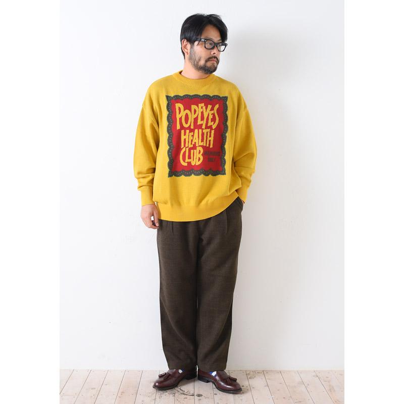 WEIRDO POP EYES ポップアイズ MEMBERS ONLY CLUB SWEATER MSD WEIRDO POP EYES ポップアイズ MEMBERS ONLY CLUB SWEATER MSD