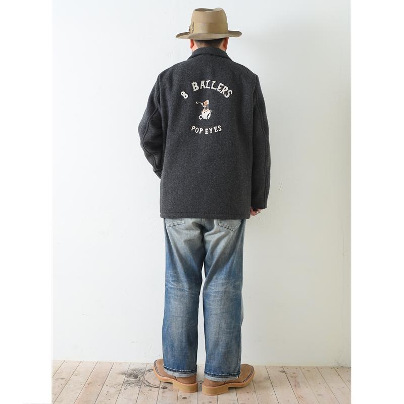 WEIRDO（ウィアード） POP EYES ポップアイズ 8 BALLERS JACKET- BLK