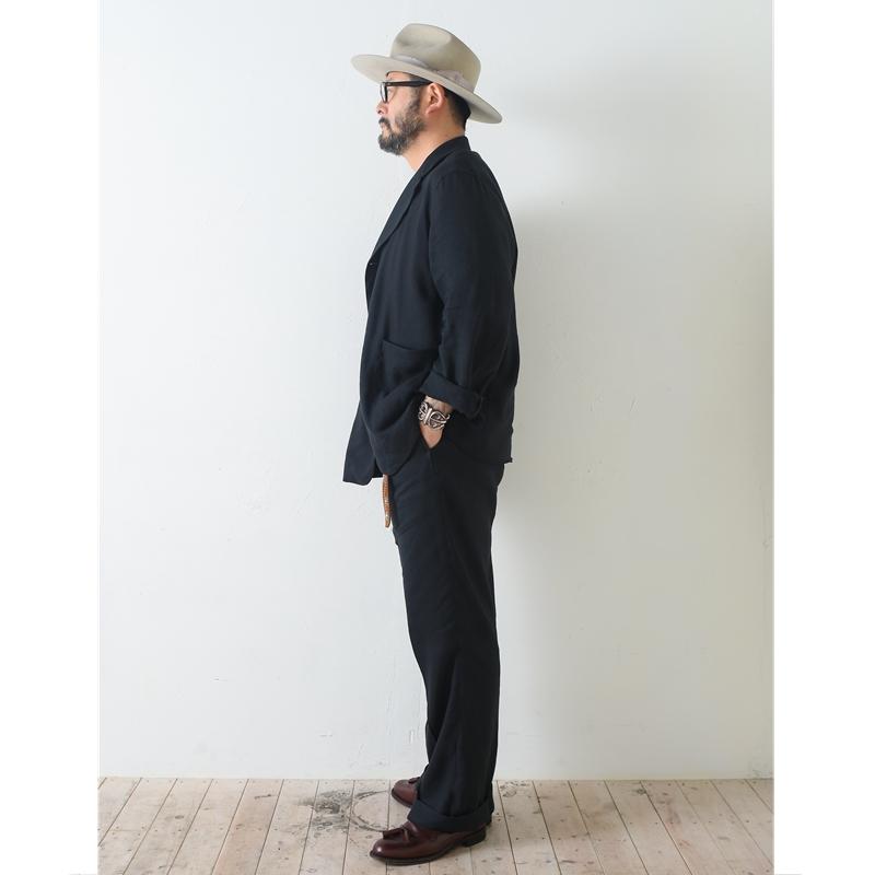 UNCHANGING LOVE アンチェンジングラブ "Dear You" Two-piece BLK 2ピース ブラック リネン×アセテートの画像