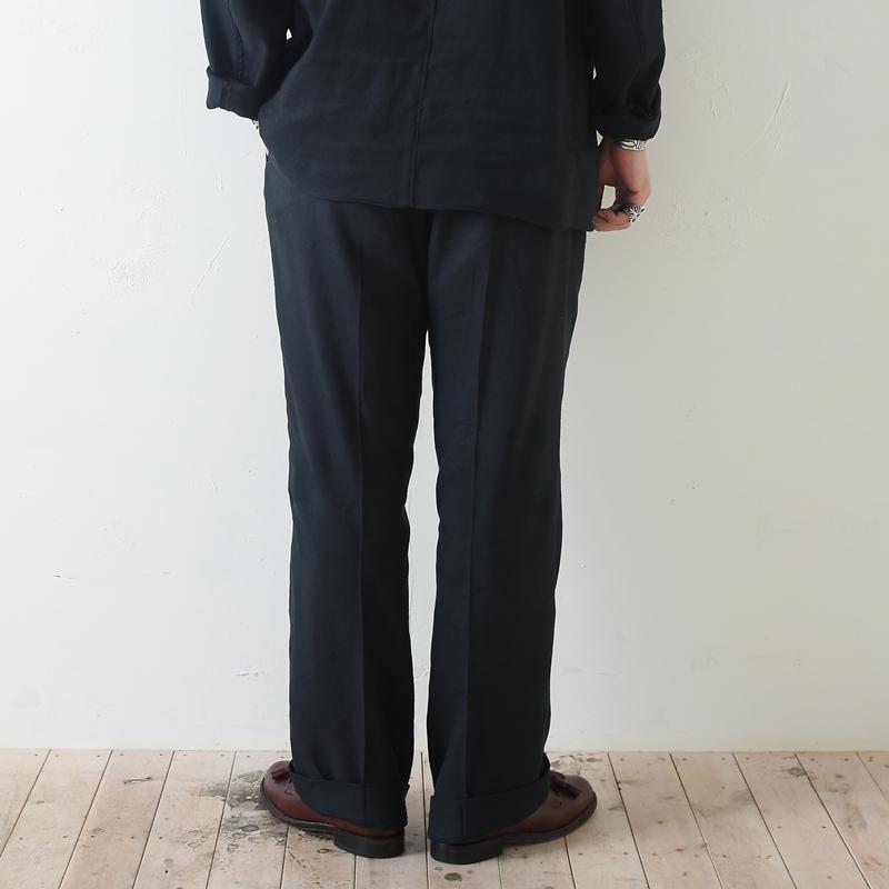 UNCHANGING LOVE アンチェンジングラブ "Dear You" Two-piece BLK 2ピース ブラック リネン×アセテートの画像