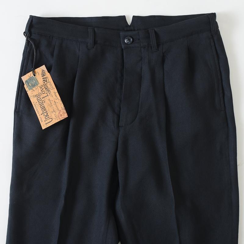 UNCHANGING LOVE アンチェンジングラブ "Dear You" Two-piece BLK 2ピース ブラック リネン×アセテートの画像