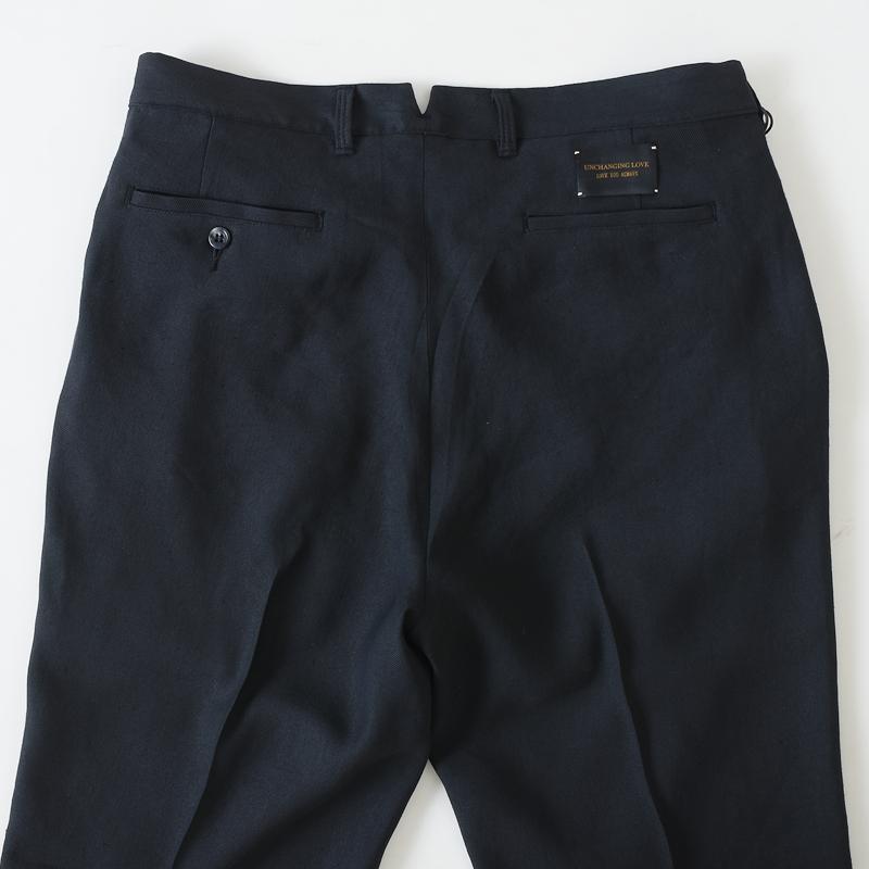 UNCHANGING LOVE アンチェンジングラブ "Dear You" Two-piece BLK 2ピース ブラック リネン×アセテートの画像