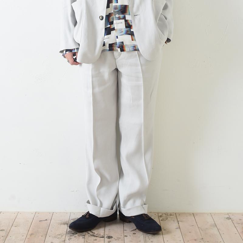 UNCHANGING LOVE アンチェンジングラブ "Dear You" Two-piece IVR 2ピース リネン×アセテートの画像