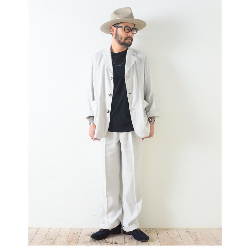 UNCHANGING LOVE アンチェンジングラブ "Dear You" Two-piece IVR 2ピース リネン×アセテートの画像