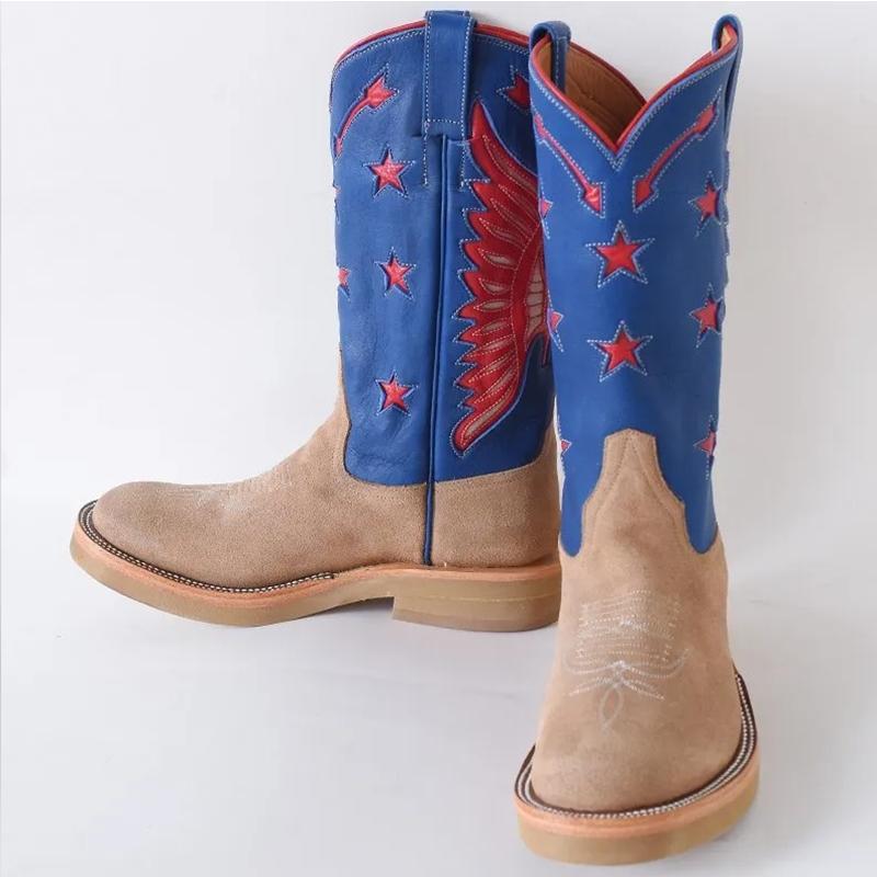 Rios of Mercedes TEXAS カウボーイブーツ Black Bear Brand (Collaboration with Rios Of Mercedes) ブラック