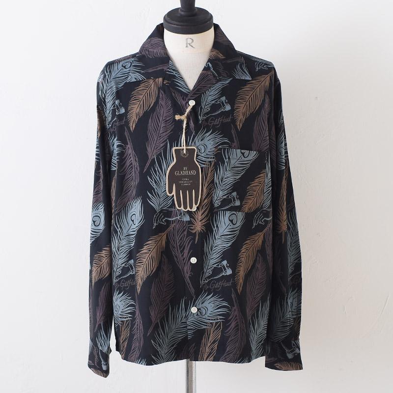 BY GLADHAND GLAD HAND バイ グラッド ハンド PEACOCK QUILL - L/S 