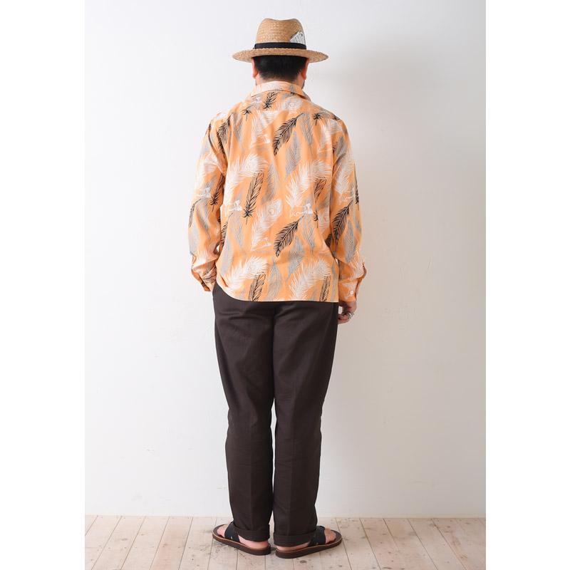 BY GLADHAND GLAD HAND バイ グラッド ハンド PEACOCK QUILL - L