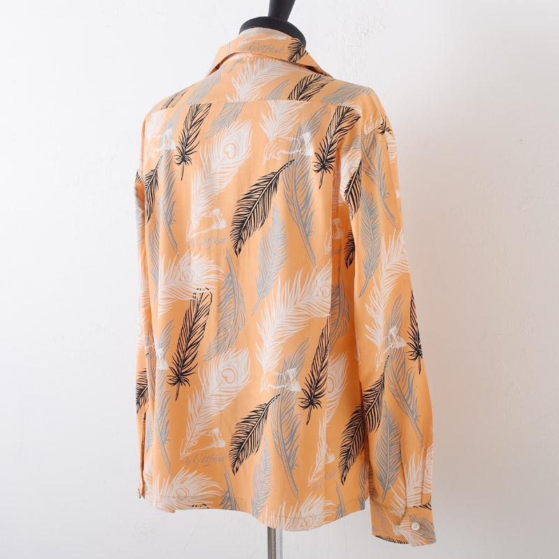 BY GLADHAND GLAD HAND バイ グラッド ハンド PEACOCK QUILL - L/S