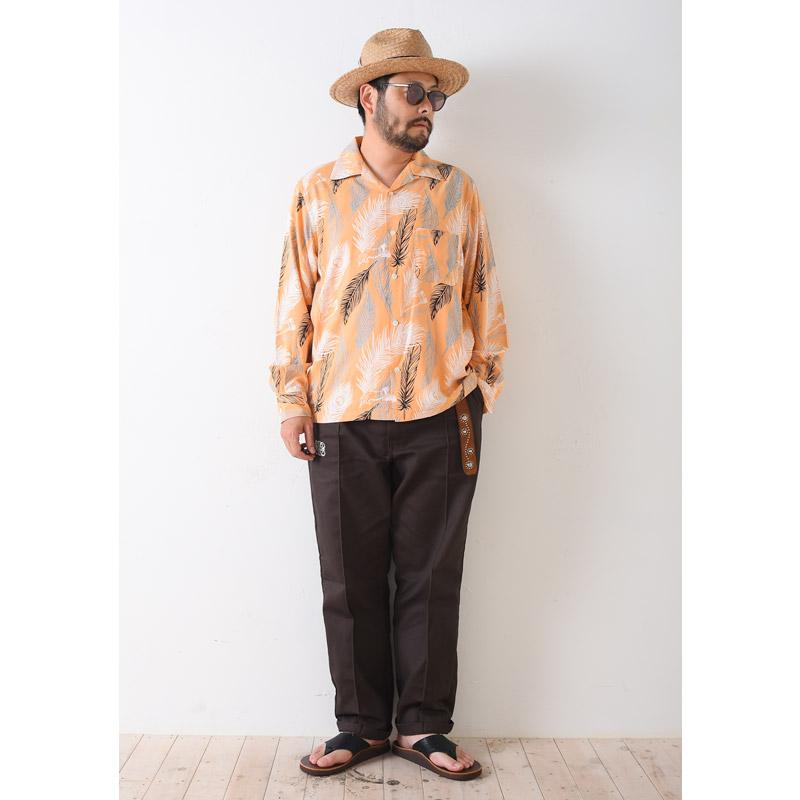 BY GLADHAND GLAD HAND バイ グラッド ハンド PEACOCK QUILL - L