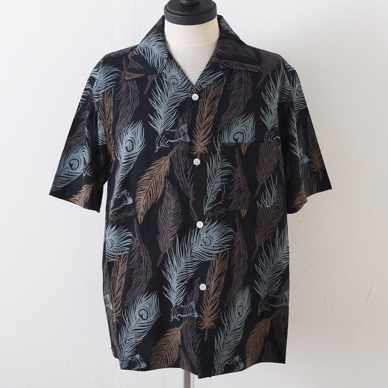 BY GLADHAND GLAD HAND バイ グラッド ハンド PEACOCK QUILL - S/S