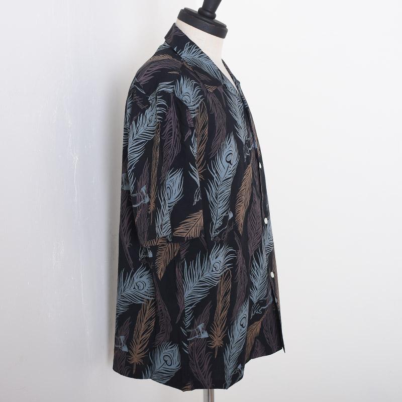 BY GLADHAND GLAD HAND バイ グラッド ハンド PEACOCK QUILL - S/S