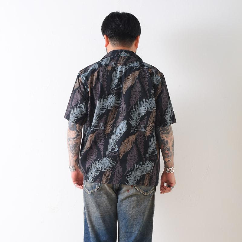 BY GLADHAND GLAD HAND バイ グラッド ハンド PEACOCK QUILL - S/S