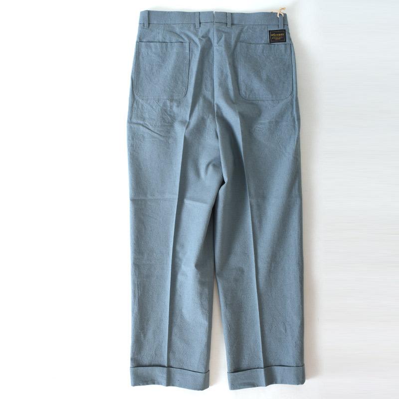 グラッドハンド JAUNTYJALOPIES - TROUSERS - 22SS JAUNTY JALOPIES - STOMP FIT TROUSERS – GLADHAND & Co.