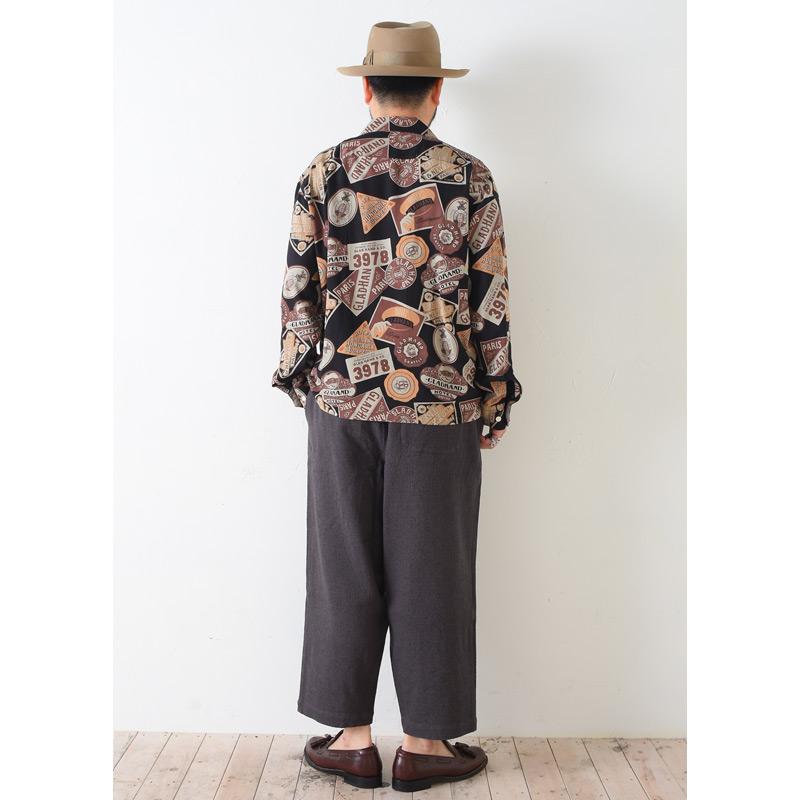BY GLADHAND GLAD HAND バイ グラッド ハンド LUGGAGE LABEL - L/S