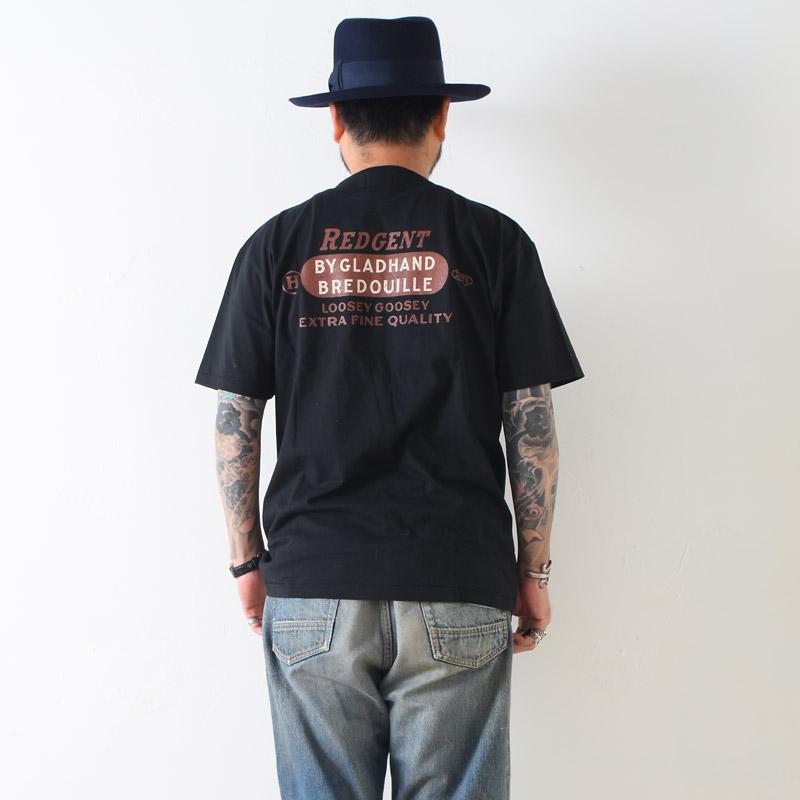 BY GLADHAND GLAD HAND バイ グラッド ハンド RED GENT - S/S T-SHIRTS