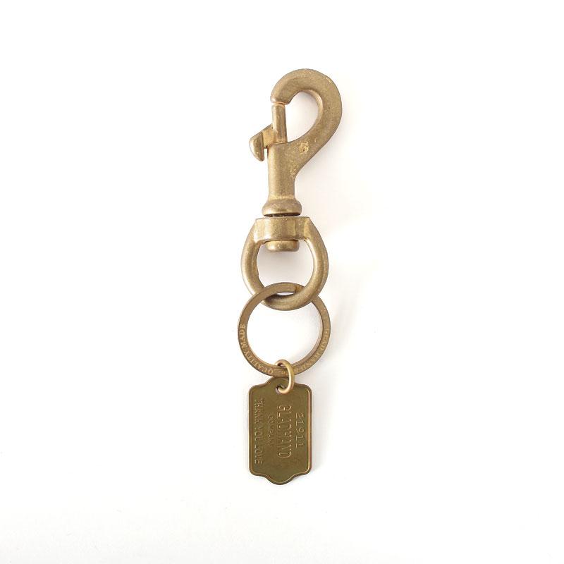 GLAD HAND グラッド ハンド スナップ キーホルダー ヴィンテージ ブラス 真鍮 SWIVEL SNAP KEY HOLDER