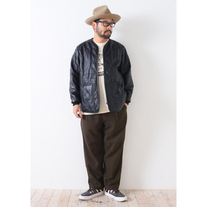GANGSTERVILLE ギャングスタービル LOCOS LEATHER QUILTING GANGSTERVILLE ギャングスタービル LOCOS LEATHER QUILTING