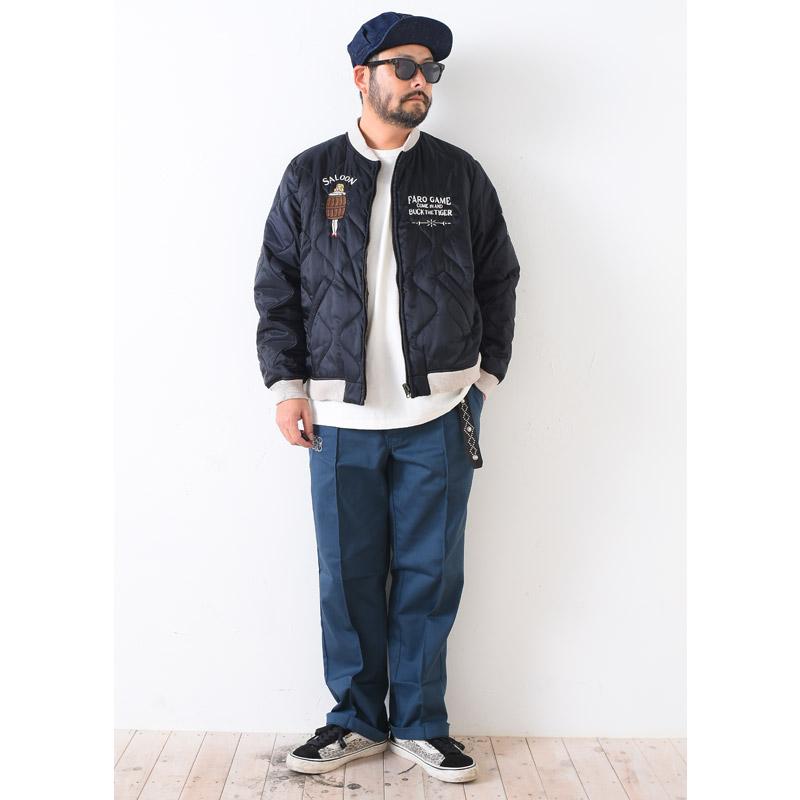 GANGSTERVILLE（ギャングスタービル） TIGER ALLEY L/S T-SHIRTS WHT
