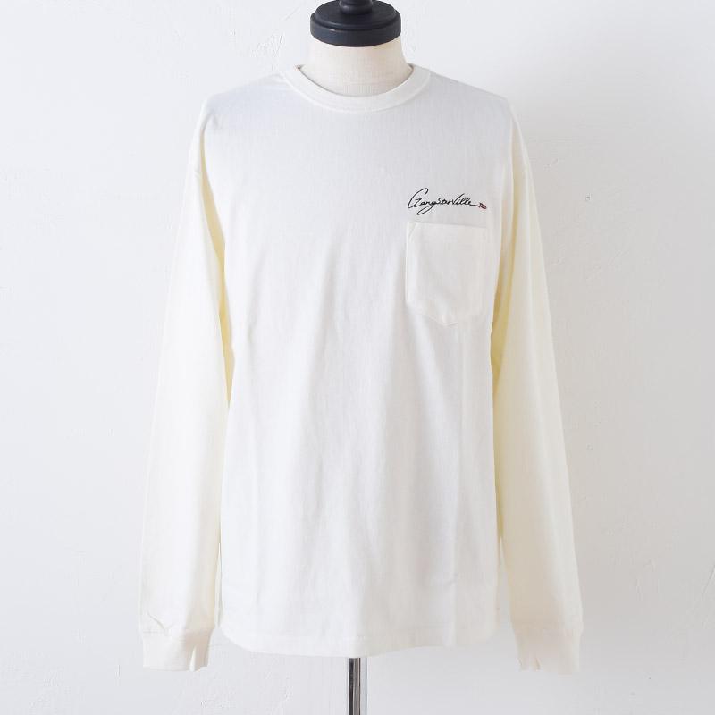 GANGSTERVILLE（ギャングスタービル） TIGER ALLEY L/S T-SHIRTS WHT