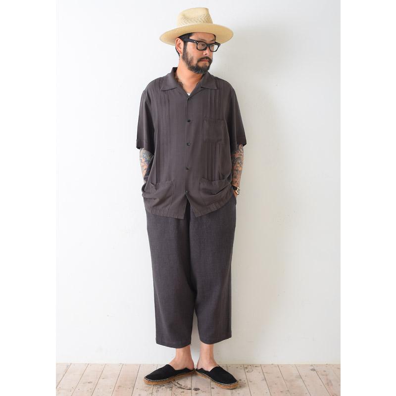 GANGSTERVILLE（ギャングスタービル） RIPTIDE CLUB - S/S GUAYABERA