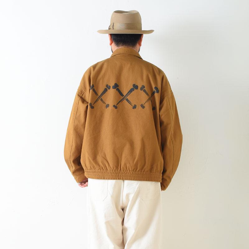 gangsterville ジャケット gladhand GANGSTERVILLE（ギャングスタービル） LOCOS LEATHER QUILTING JACKET