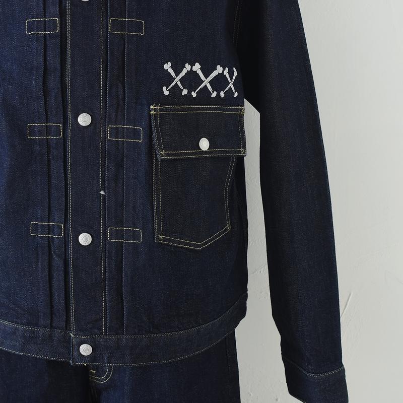 GANGSTERVILLE ギャングスタービル XXX - DENIM JACKET PANTS Two-piece IND 2ピース セットアップの画像