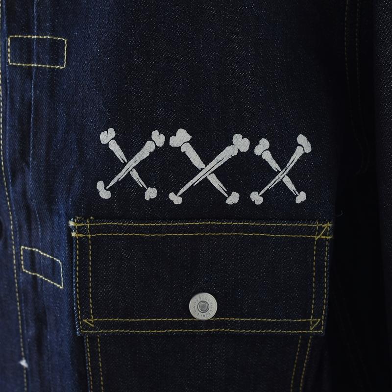 GANGSTERVILLE ギャングスタービル XXX - DENIM JACKET PANTS Two-piece IND 2ピース セットアップの画像