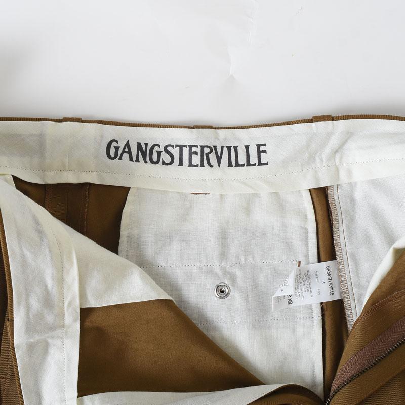 GANGSTERVILLE（ギャングスタービル） DEVIL'S - PANTS BEIGE チノ