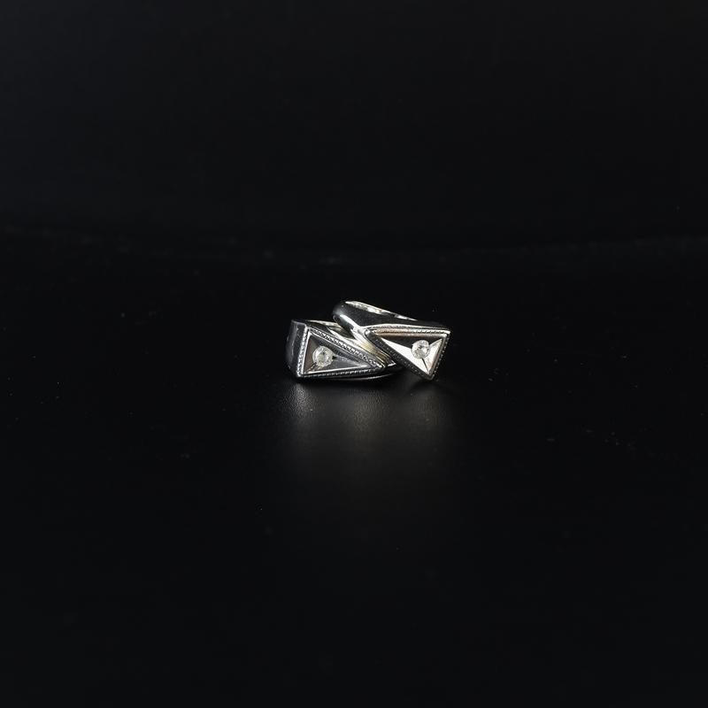 HφS エイチ ファイ エス TRIANGLE RING SILVER リング | GLAD HAND