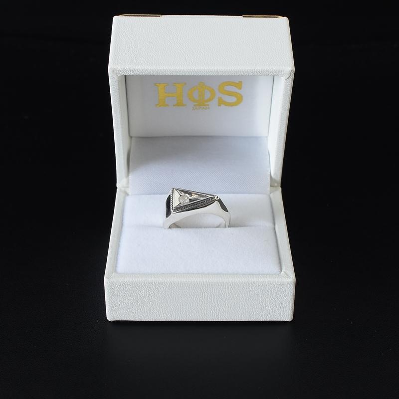 HφS エイチ ファイ エス TRIANGLE RING SILVER リング | GLAD HAND | 07
