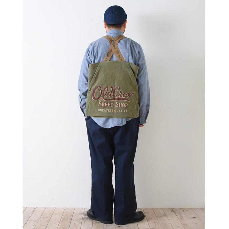 OLD CROW(GLAD HAND) CROW オールド クロウ BRAND - TOOL VEST OLV