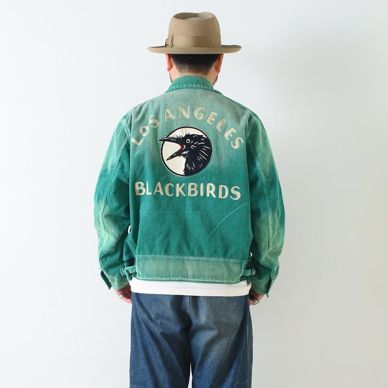 OLD CROW(GLAD HAND) CROW オールド クロウ BLACKBIRDS SPORTS JACKET