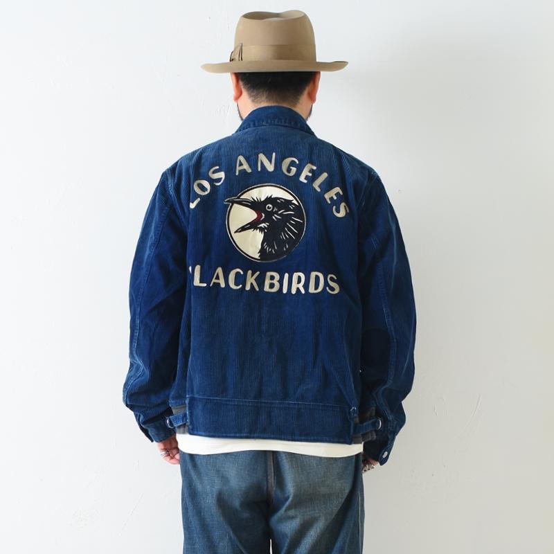 OLD CROW(GLAD HAND) CROW オールド クロウ BLACKBIRDS SPORTS JACKET