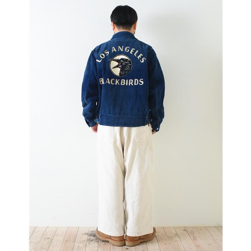 OLD CROW(GLAD HAND) CROW オールド クロウ BLACKBIRDS SPORTS JACKET